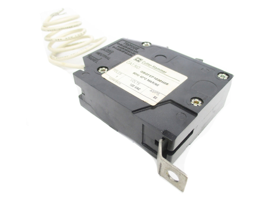 CUTLER HAMMER QBGFEP1030H08 30A 120VAC UNMP