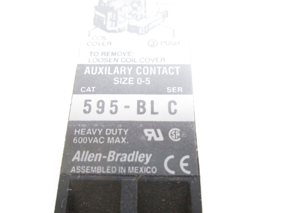 ALLEN BRADLEY 595-BL SER. C NSMP