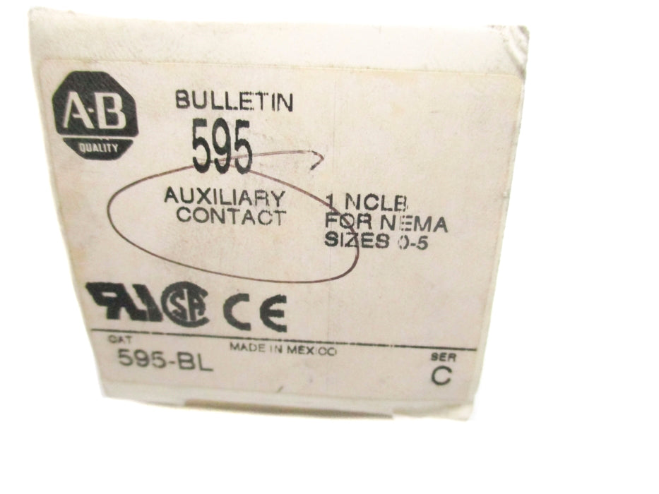 ALLEN BRADLEY 595-BL SER. C NSMP