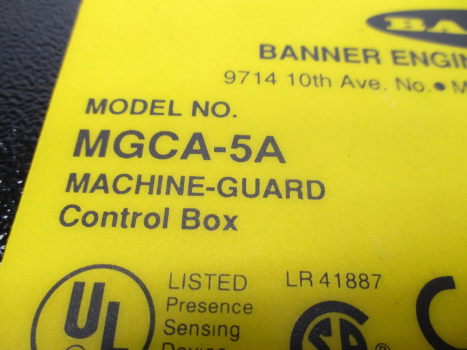 BANNER ENGINEERING MGCA-5A 250VAC (NO KEY) NSNP