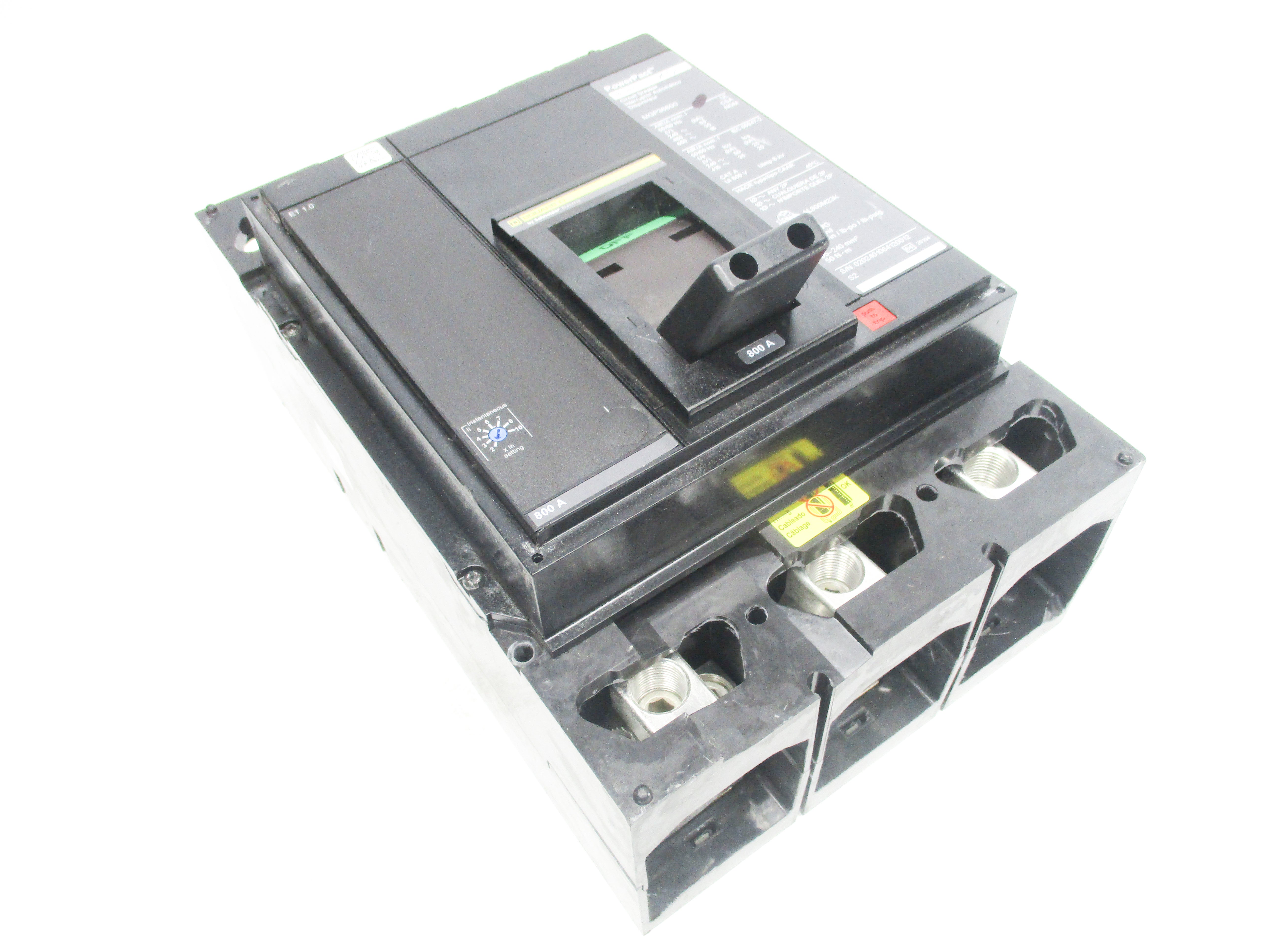 SQUARE D MGP36800 800A 600V UNMP