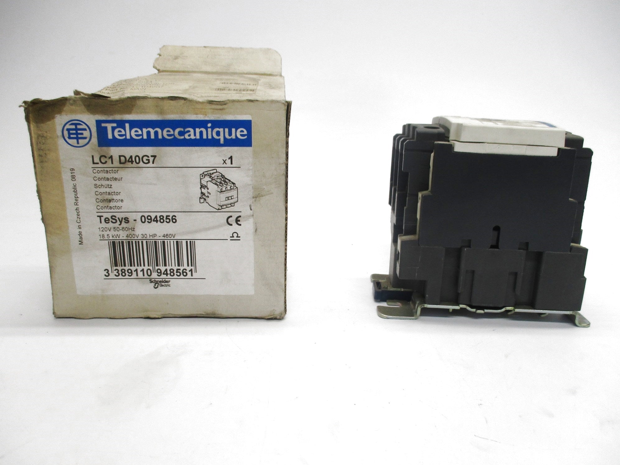 TELEMECANIQUE LC1D40G7 120V NSMP
