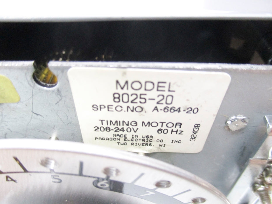 PARAGON ELECTRIC 8025-20 NSMP