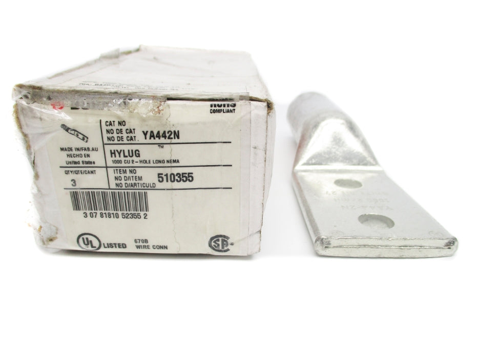 BURNDY YA442N (PKG OF 3) NSMP
