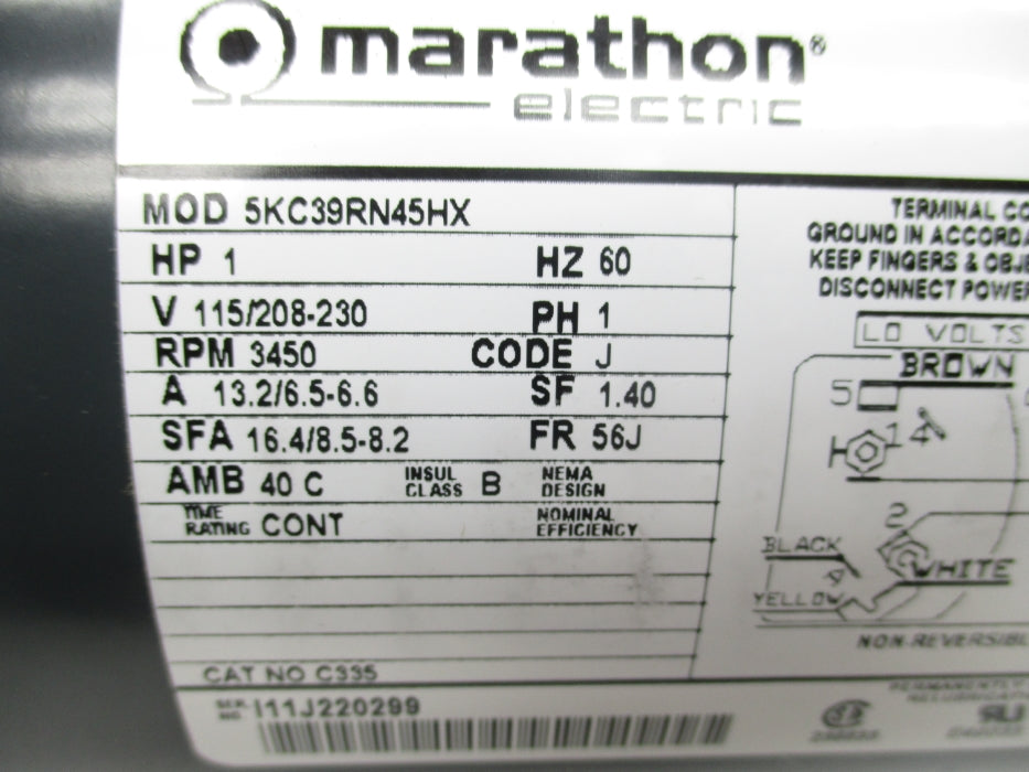 MARATHON 5KC39RN45HX C335 NSMP
