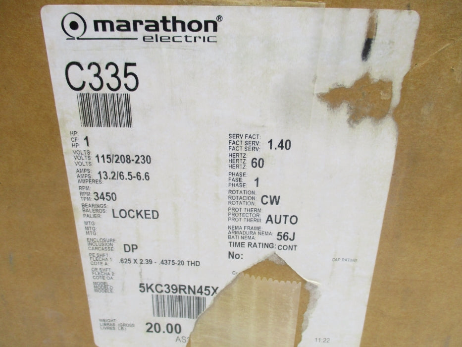 MARATHON 5KC39RN45HX C335 NSMP