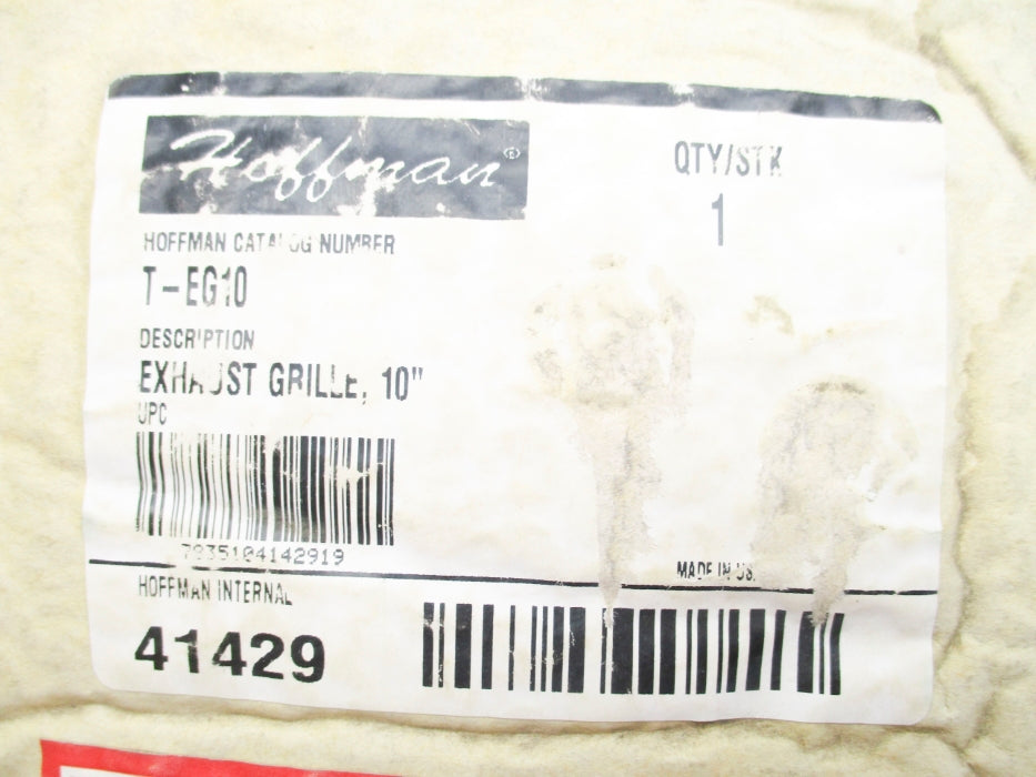 HOFFMAN T-EG10 NSMP