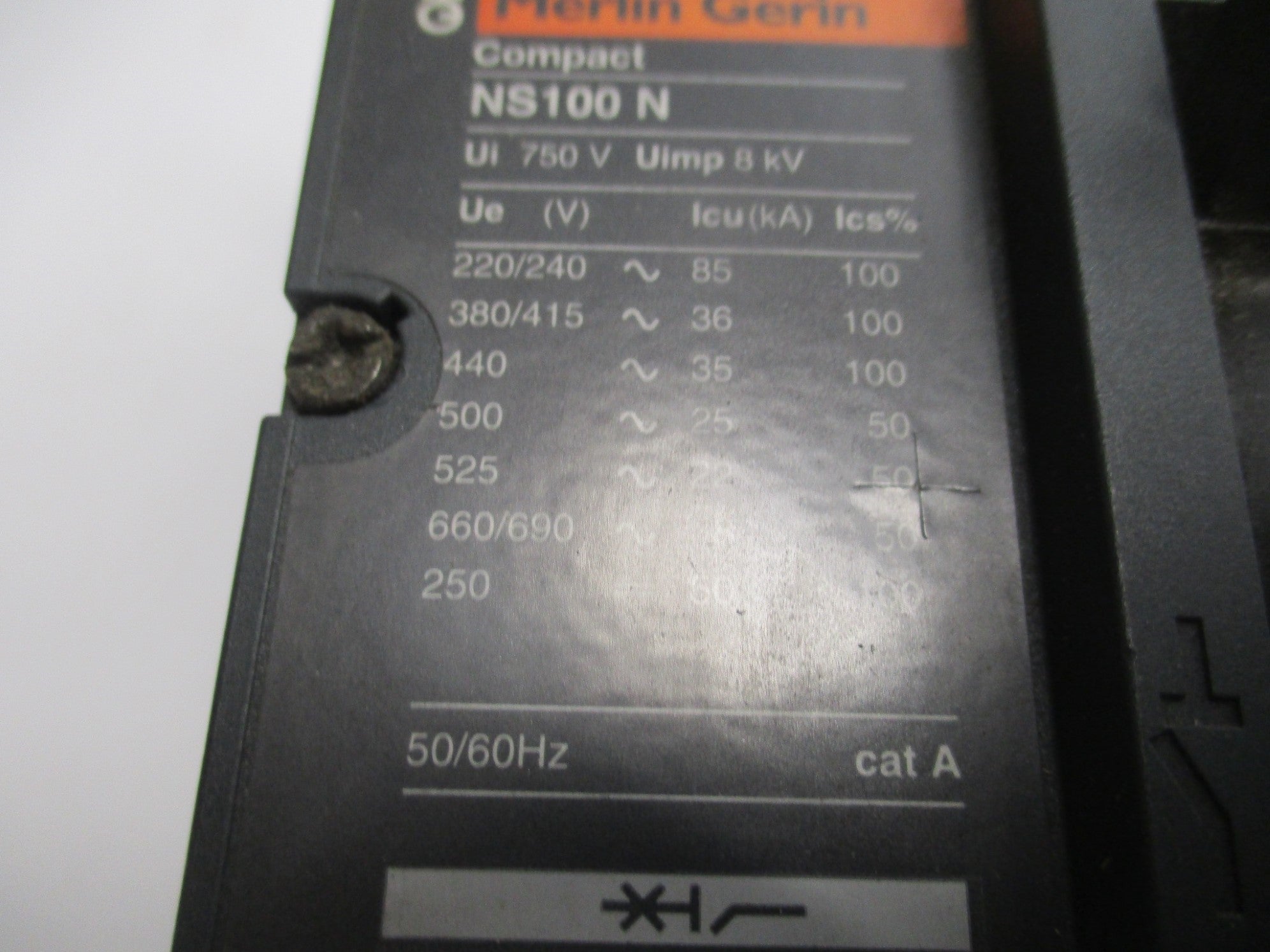 MERLIN GERIN NS100-160-250N/H/NA 750V UNMP