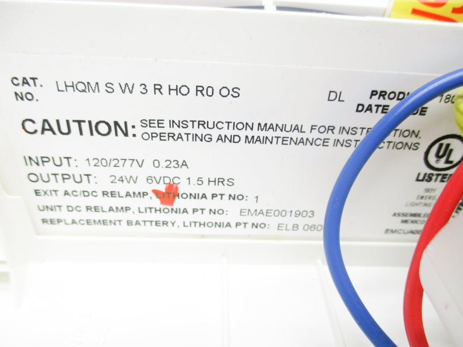 LITHONIA LIGHTING LHQMSW3RHOR0OS NSMP