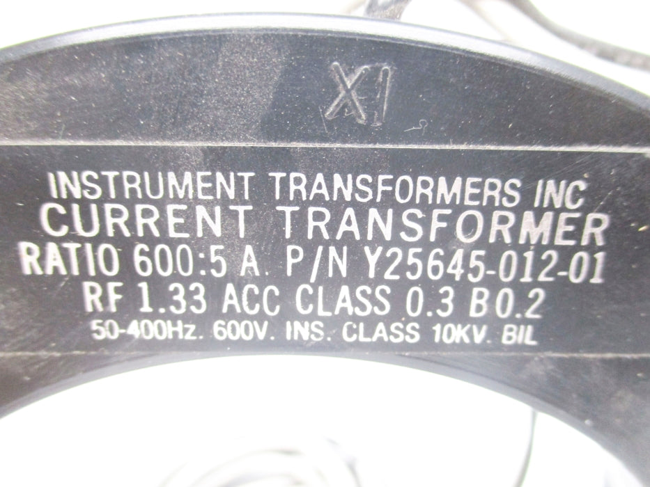 INSTRUMENT TRANSFORMER Y25645-012-01 10KV NSMP