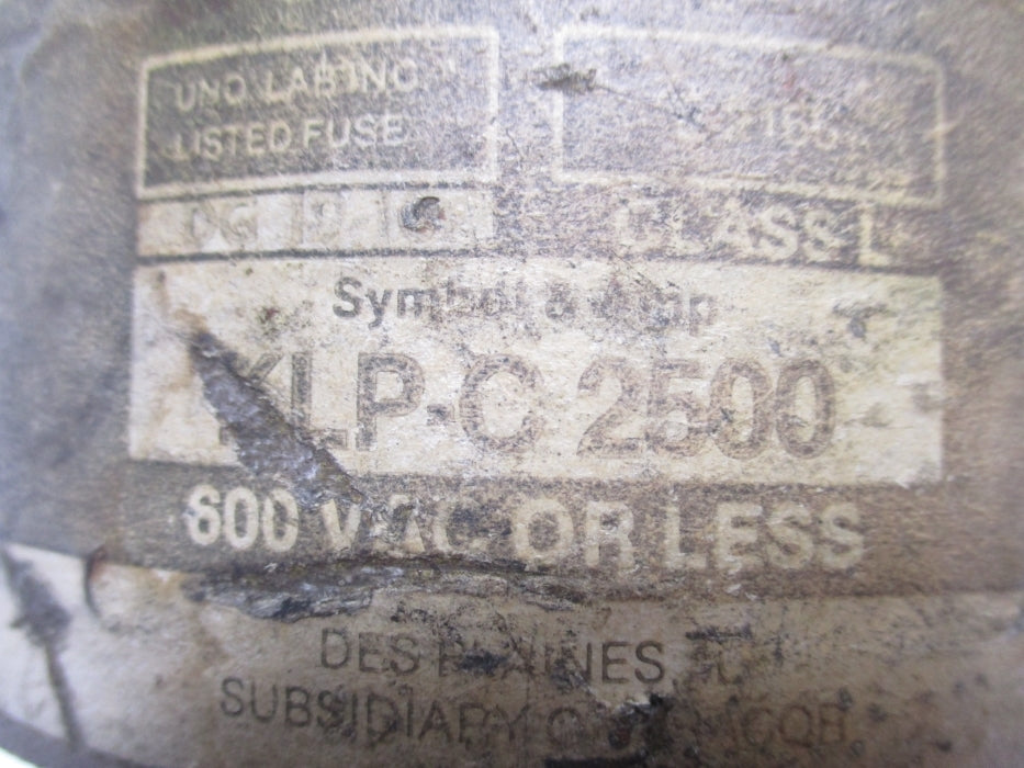 LITTLE FUSE KLP-C2500 UNMP