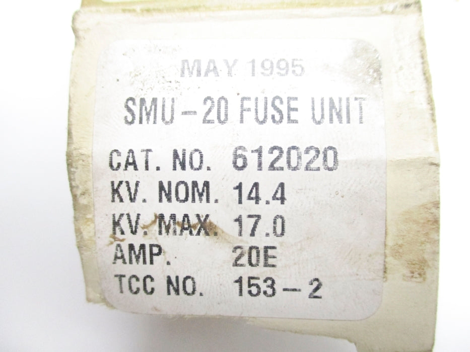 S&C ELECTRIC 612020 NSMP
