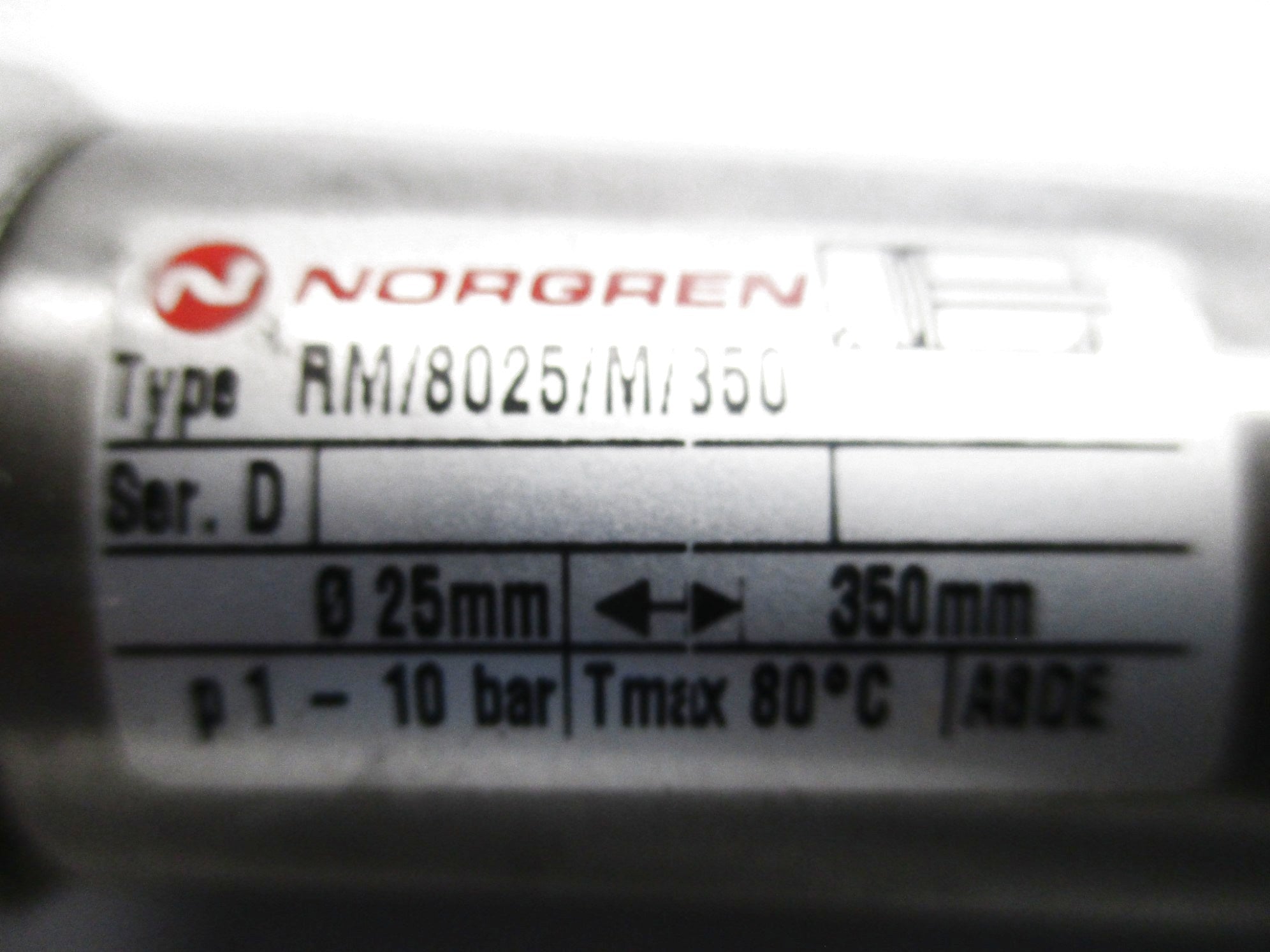 NORGREN RM/8025/M/350 NSNP