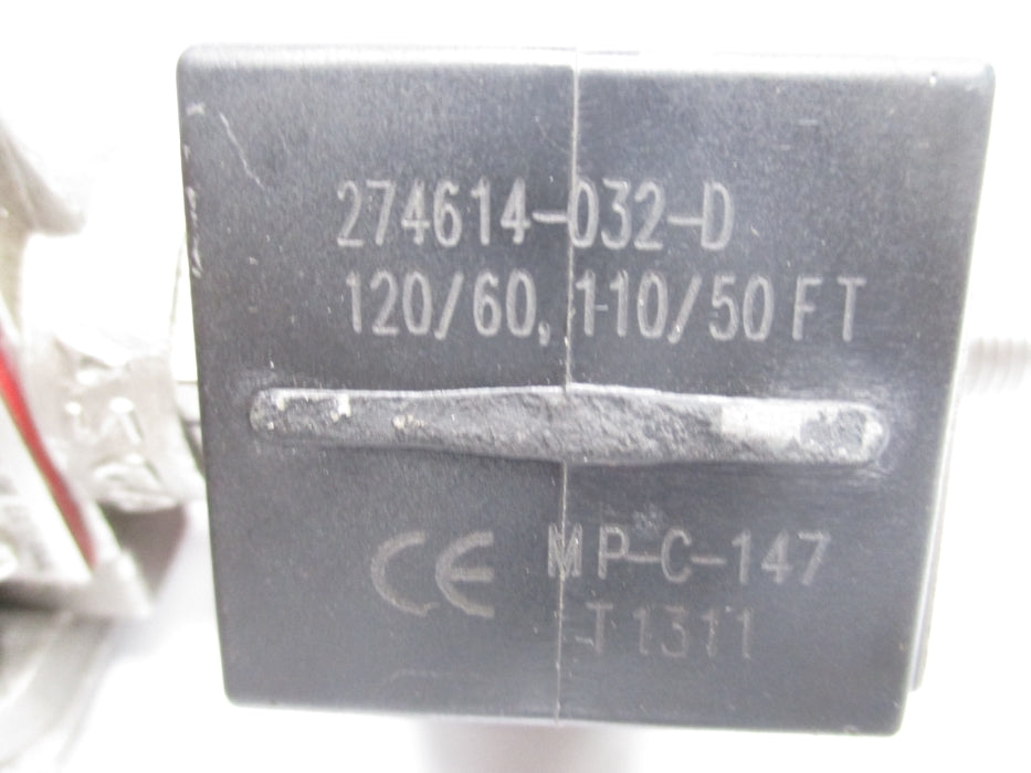 ASCO EV8316G082V 110/120V 15-150PSI 3/8" UNMP
