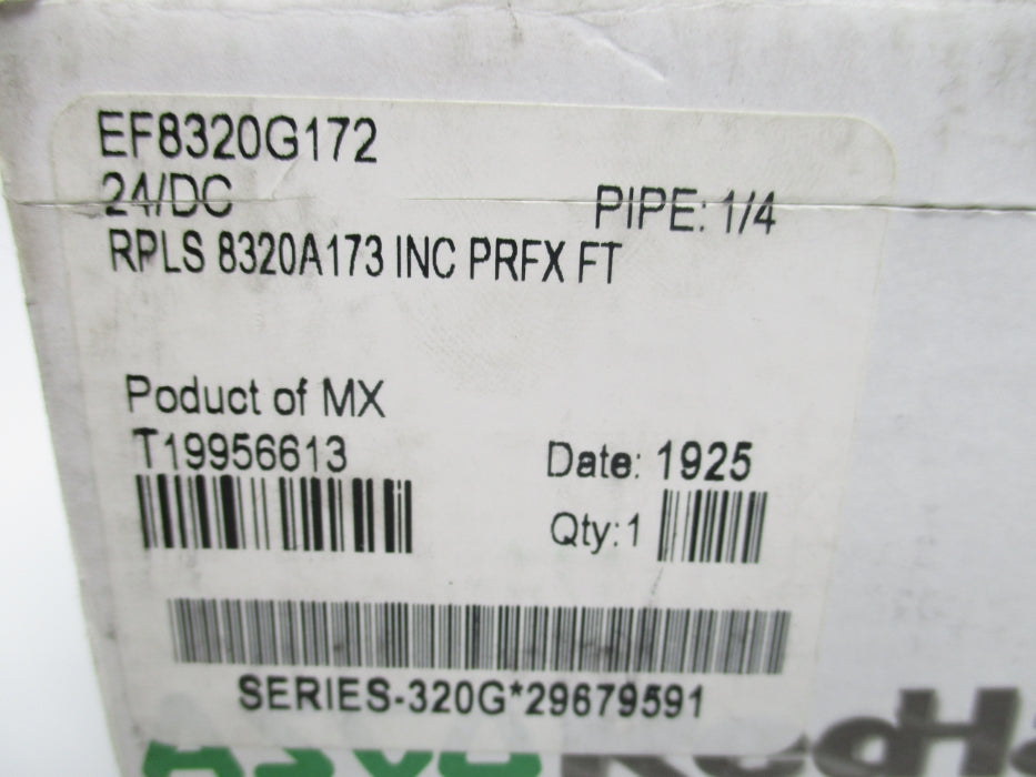 ASCO EF8320G172 24VDC 75PSI NSMP