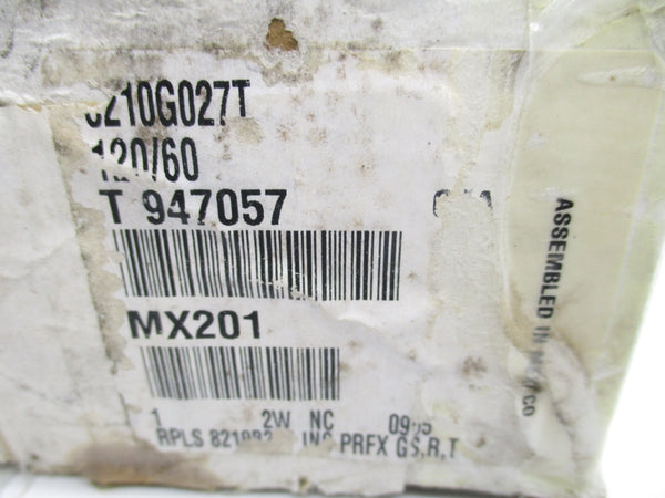 ASCO 8210G027T 120V 170PSI 1" NSMP