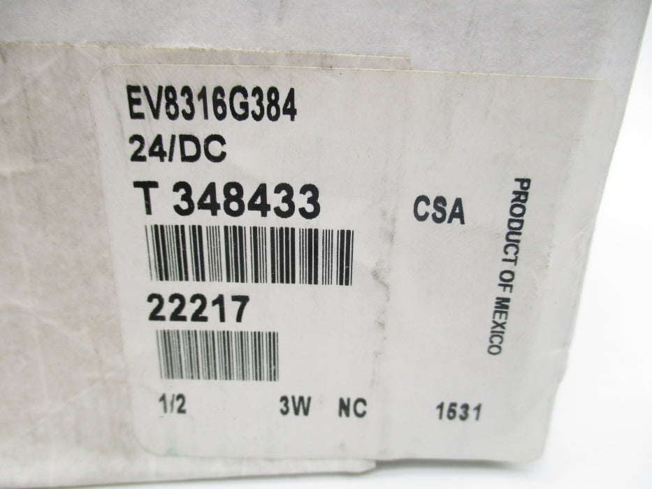 ASCO EV8316G384 24VDC NSFS