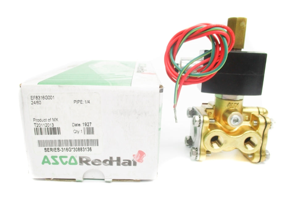 ASCO EF8316G001 22/24V 15-150PSI 1/4" NSMP