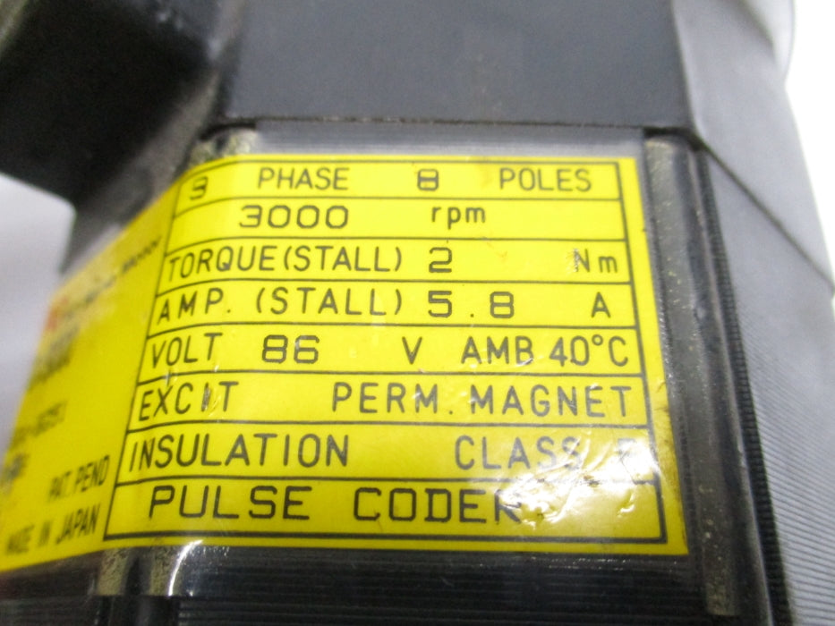 FANUC A06B-0524-B251 UNMP