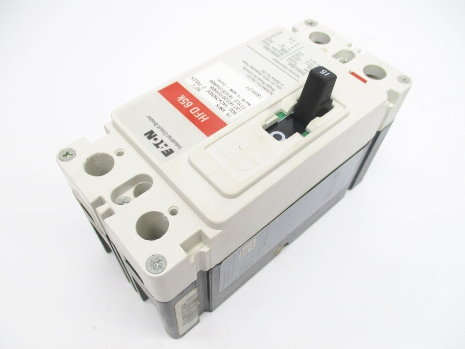 EATON HFD2015VH08 15A 600VAC (AS PICTURED) NSMP
