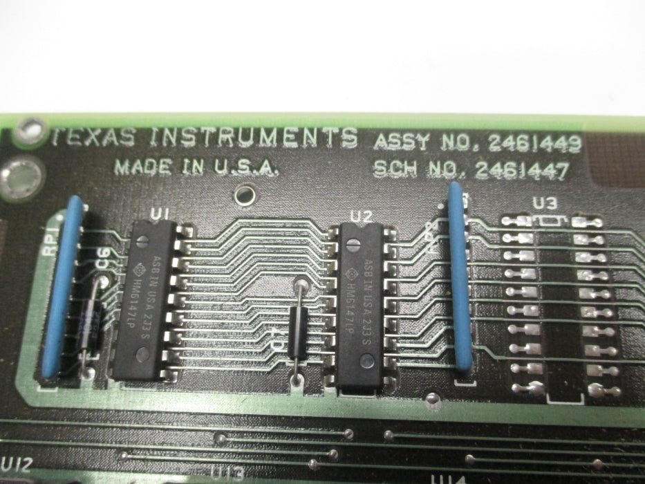 TEXAS INSTRUMENT PWB2461448-0001 UNMP