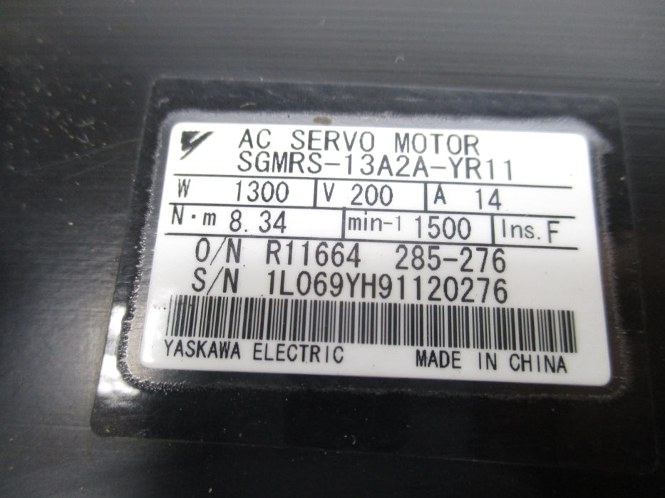 YASKAWA SGMRS-13A2A-YR11 NSNP