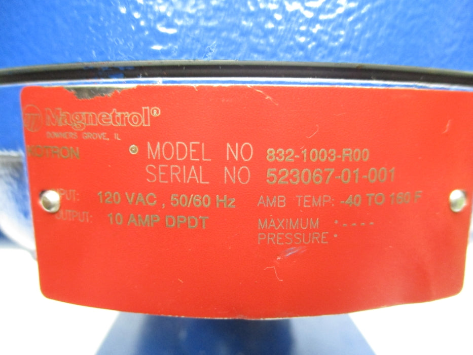 MAGNETROL 832-1003-R00 NSNP