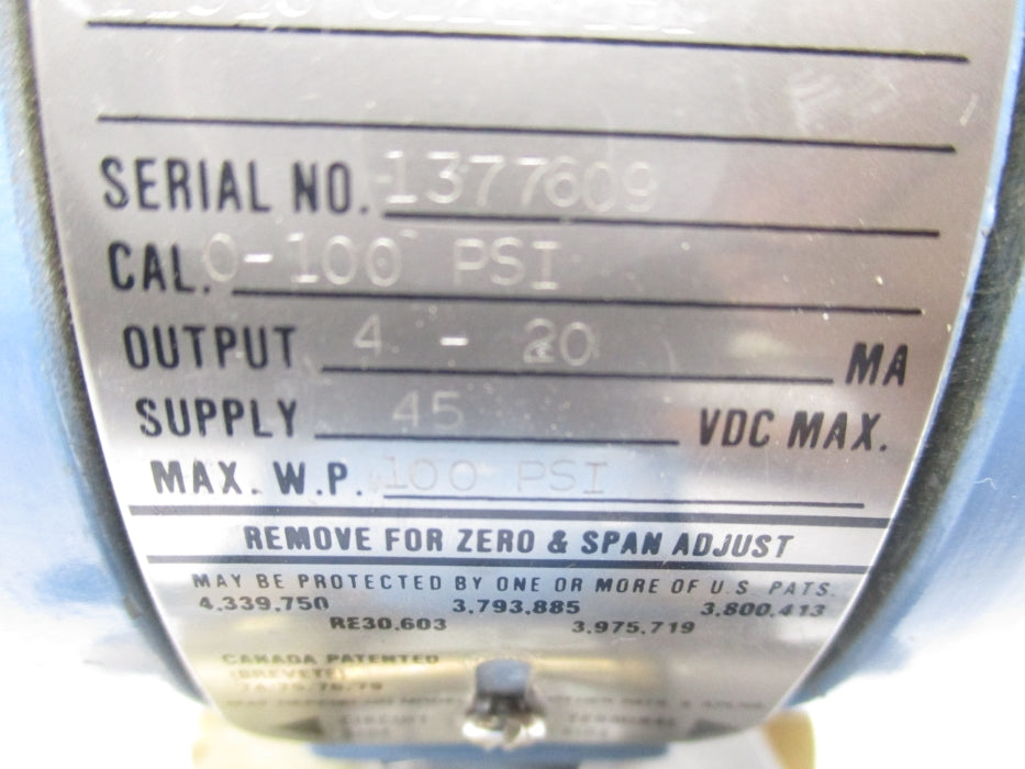 ROSEMOUNT 1151GP6E22M1B1 UNMP