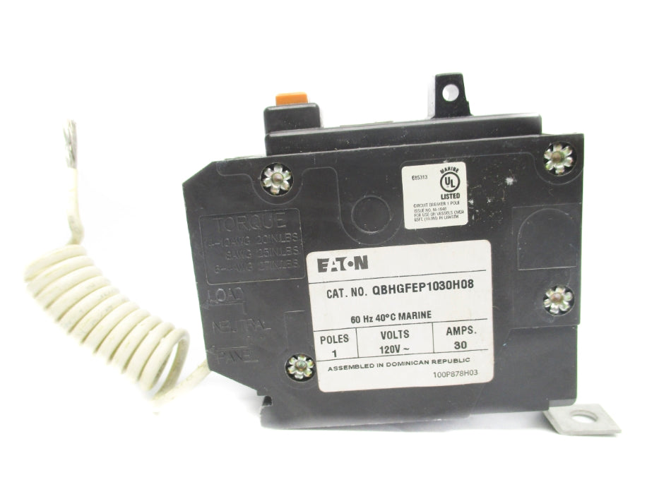 EATON QBHGFEP1030H08 30A 120V UNMP