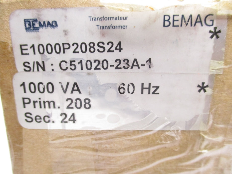 BEMAG E1000P208S24 1000VA NSMP
