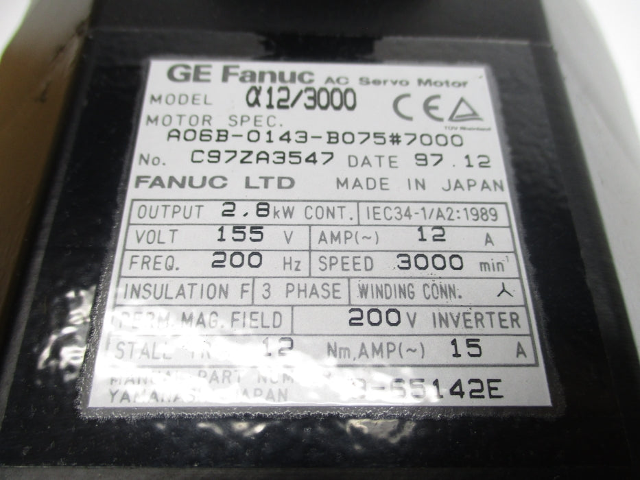 FANUC A06B-0143-B075#7000 NSMP