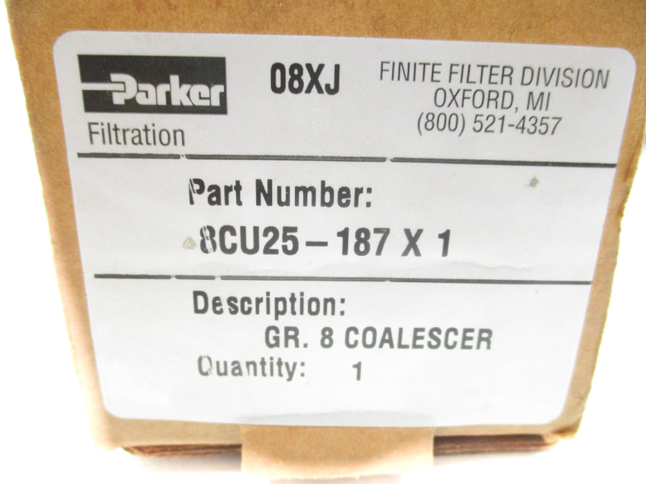 PARKER 8CU25-187 NSMP