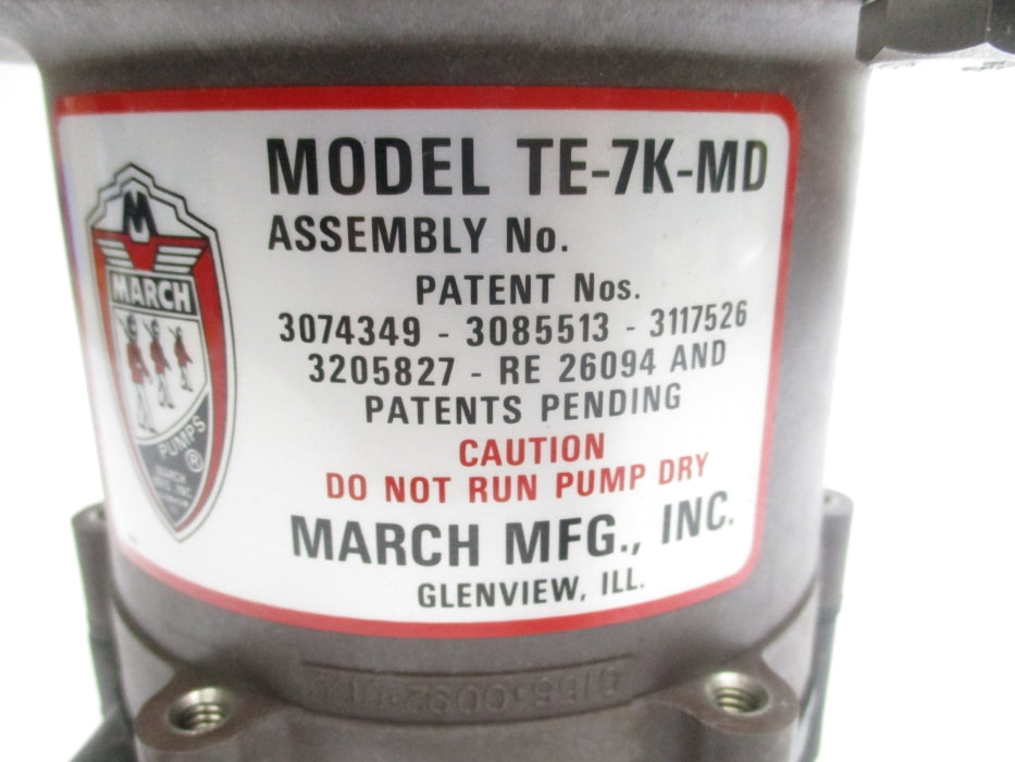 MARCH PUMPS TE-7K-MD NSMP