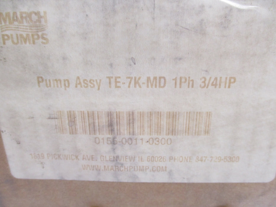 MARCH PUMPS TE-7K-MD NSMP