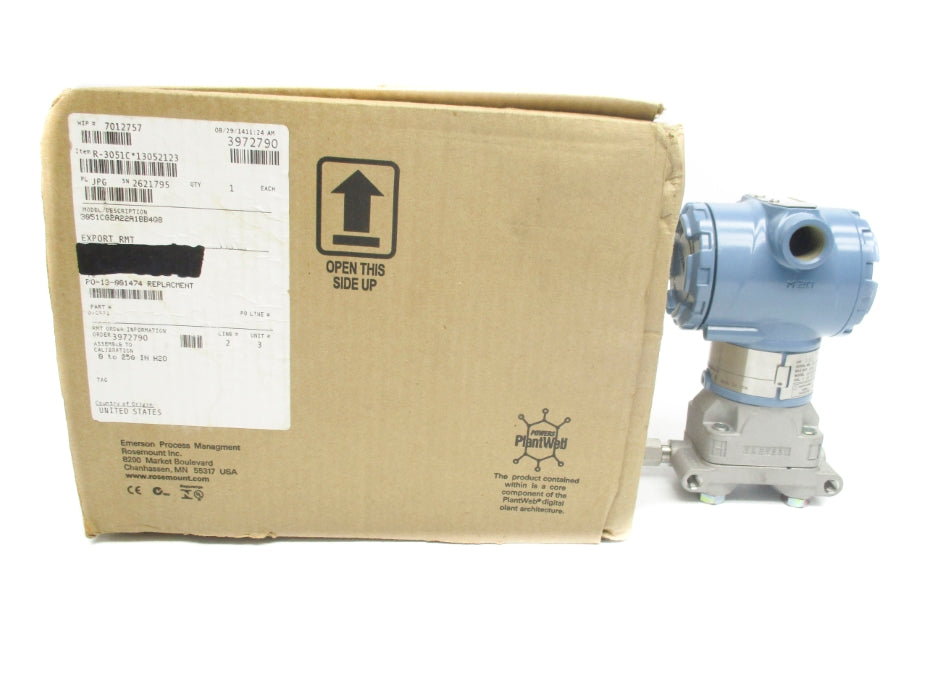 ROSEMOUNT 3051CG2A22A1BB4Q8 9PSI NSMP