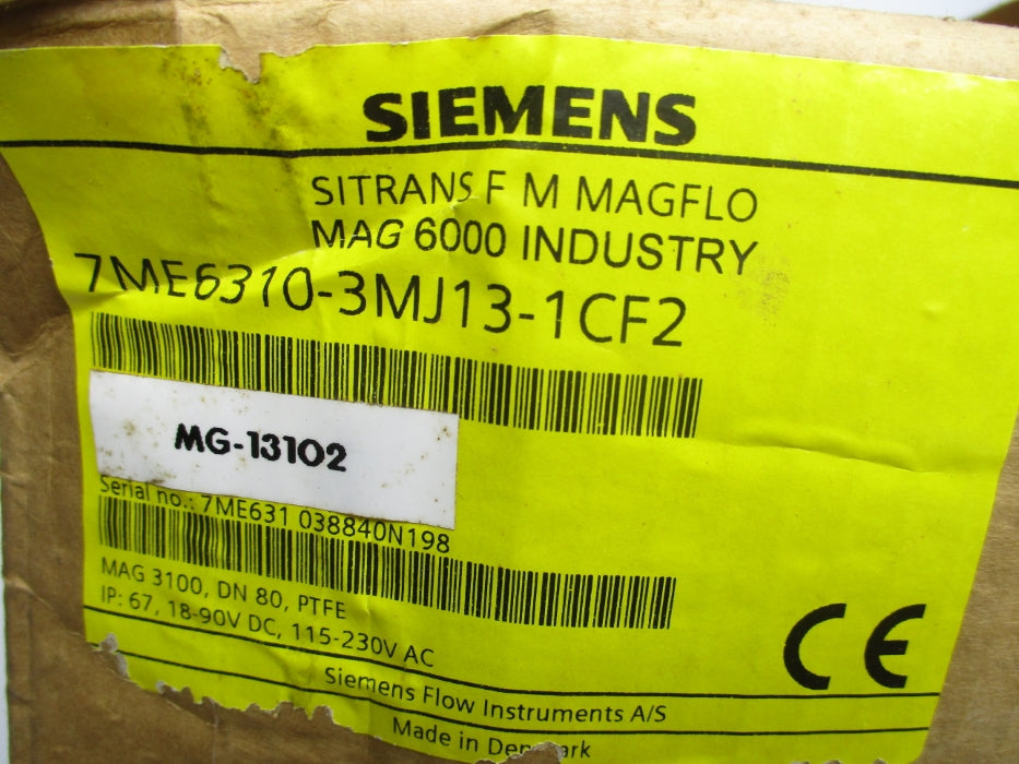 SIEMENS 7ME6310-3MJ13-1CF2 276PSI NSMP
