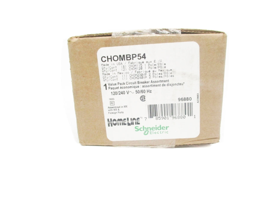 SCHNEIDER ELECTRIC CHOMBP54 15-40A 120/240V NSFS