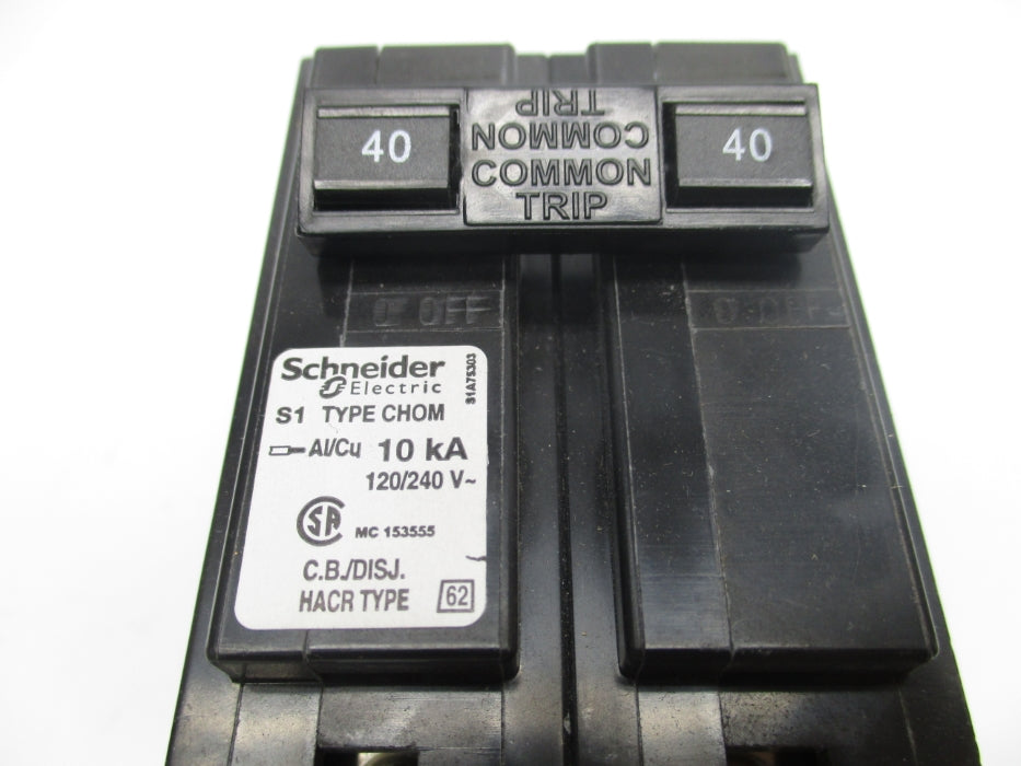SCHNEIDER ELECTRIC CHOMBP52 15-40A 120/240V NSMP