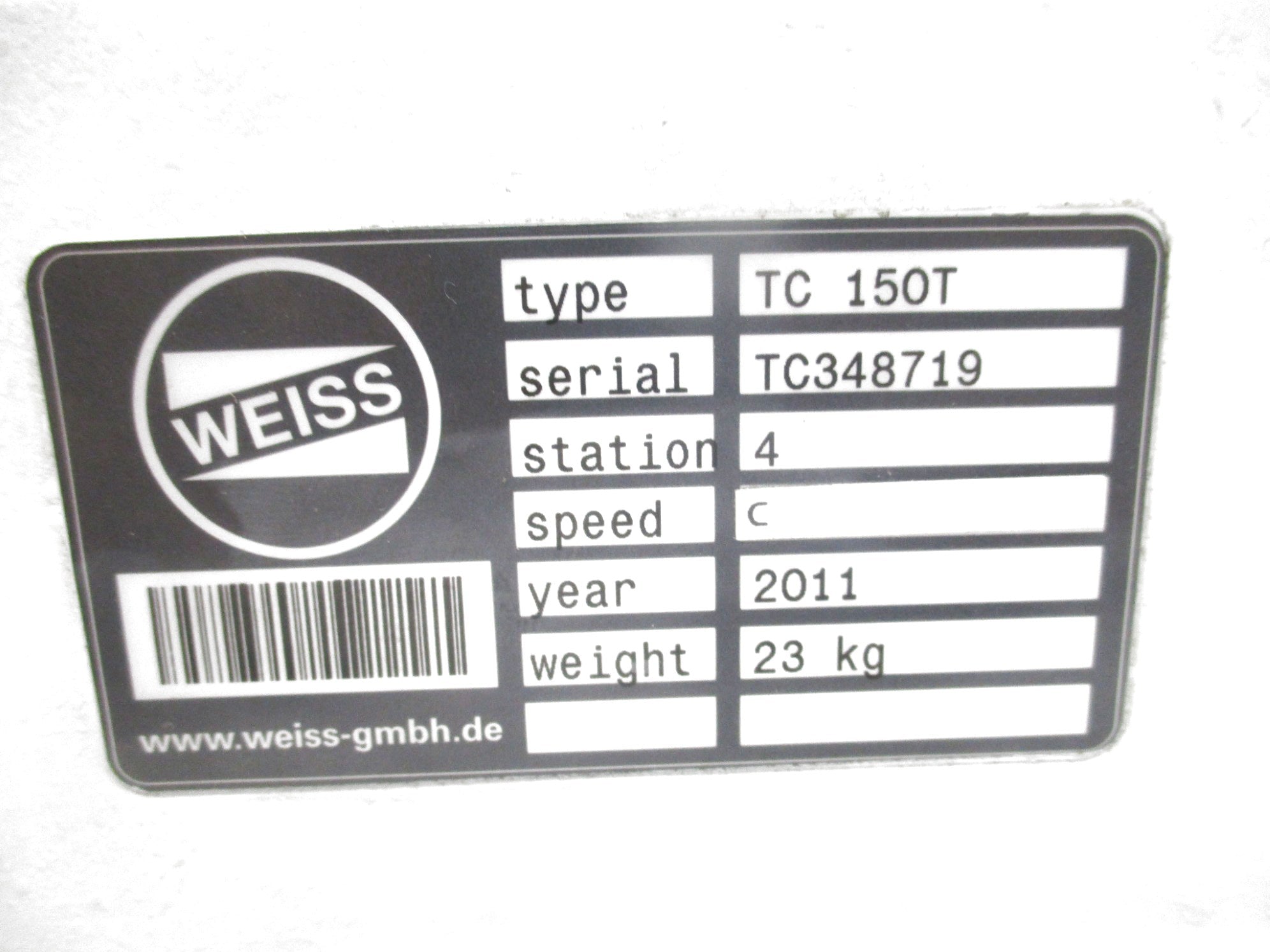 WEISS AZKA56L-4T NSMP