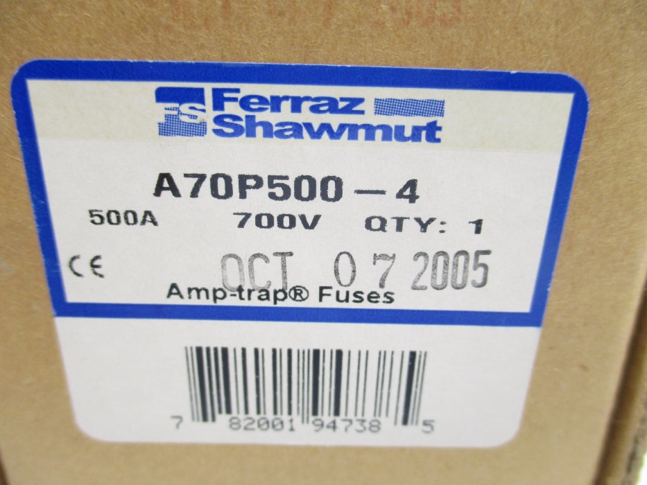 FERRAZ SHAWMUT A70P500-4 NSMP