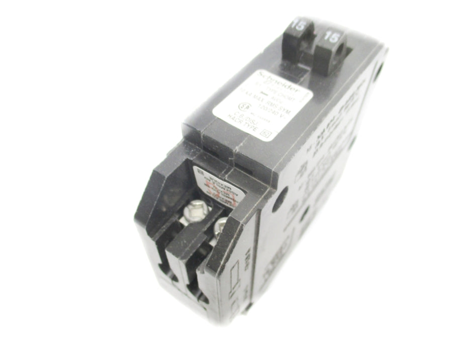 SCHNEIDER ELECTRIC CHOMBP50 15-15A 120/240V (PKG OF 5) NSMP