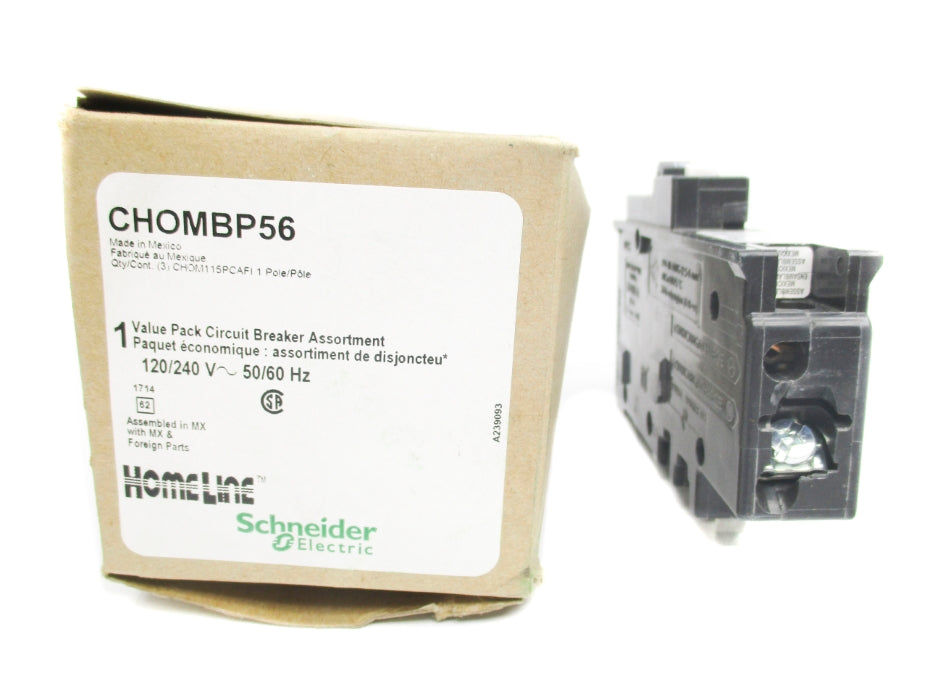 SCHNEIDER ELECTRIC CHOMBP56 15A 120/240V NSMP
