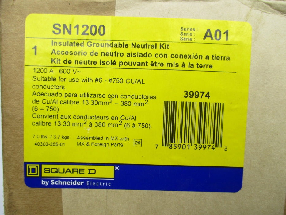SQUARE D SN1200 SER. A01 NSFS