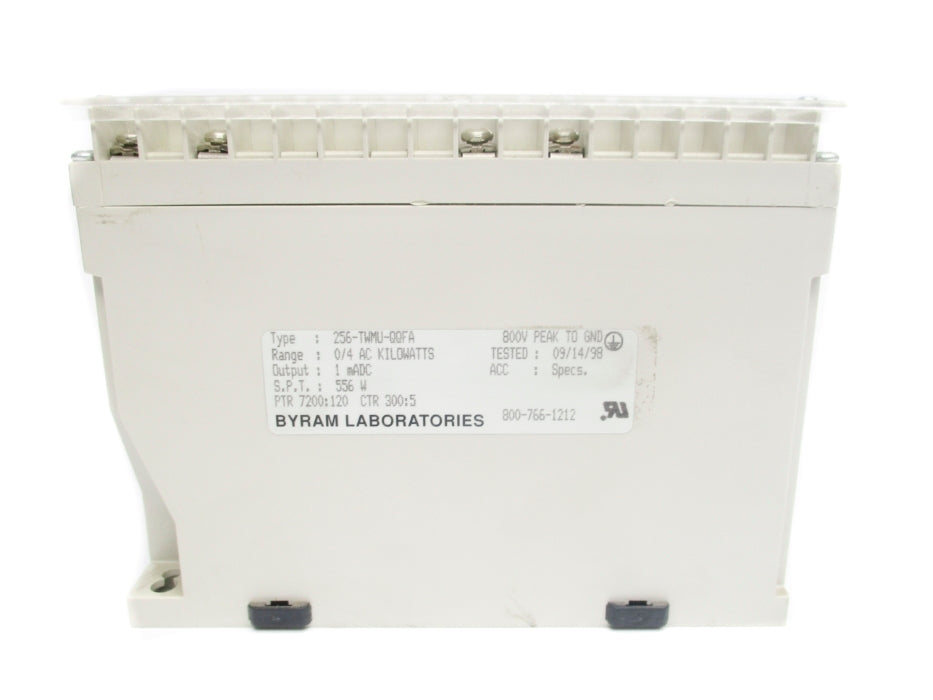 BYRAM LABORATORIES 256-TWMU-QQFA NSNP