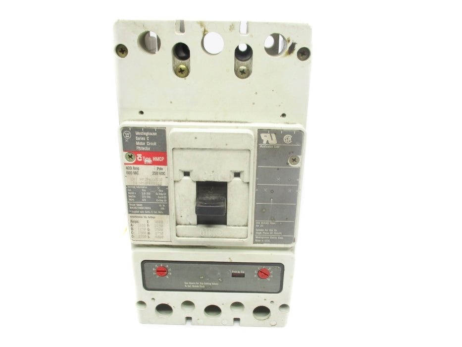 WESTINGHOUSE HM2P4XWS10 SER. C 400A 250VDC UNMP