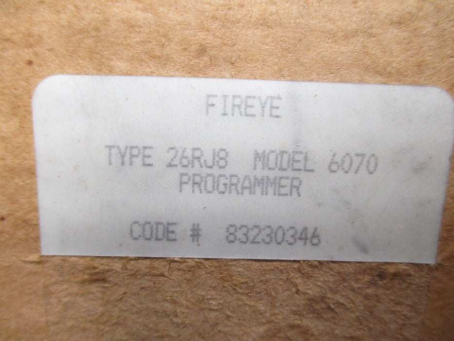 FIREYE 26RJ86070 NSMP