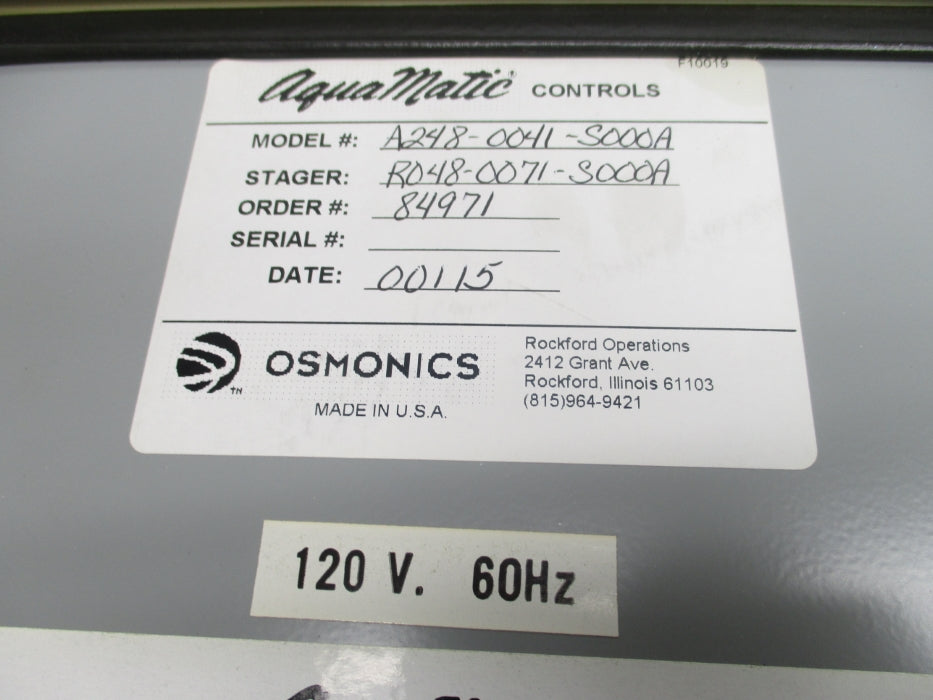 AQUAMATIC A248-0041-S000A NSNP