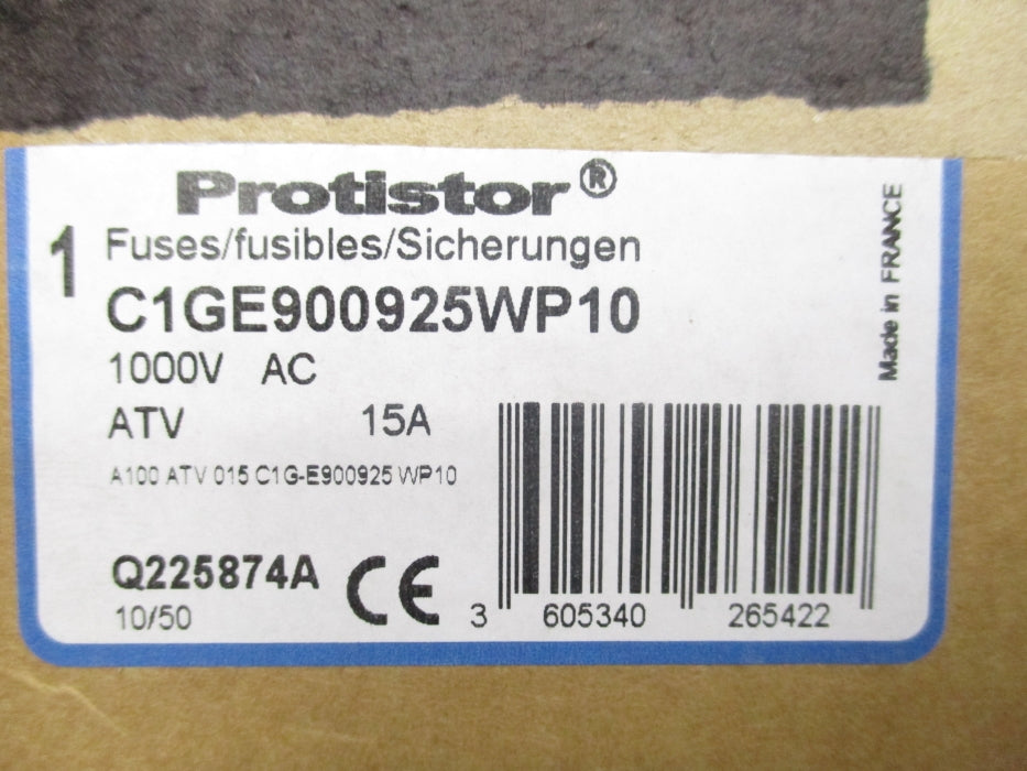 FERRAZ SHAWMUT A100ATV015C1GE900925WPI0 NSMP