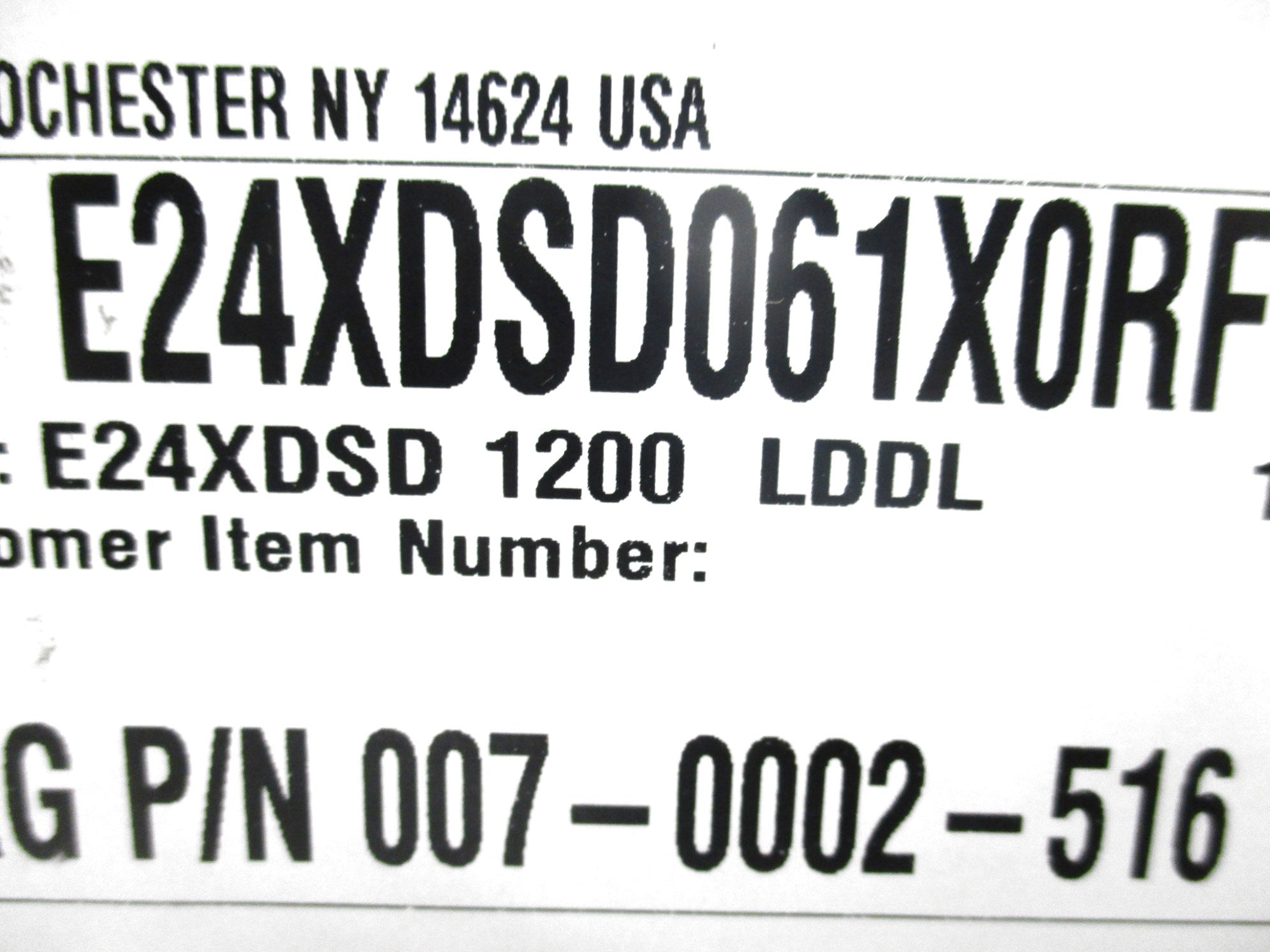 WINSMITH E24XDSD061X0RF NSMP