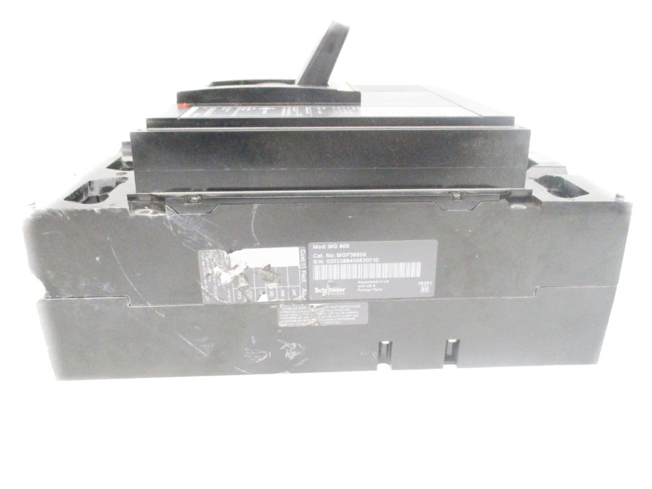 SQUARE D MGF36800 800A 600V (AS PICTURED) NUPI